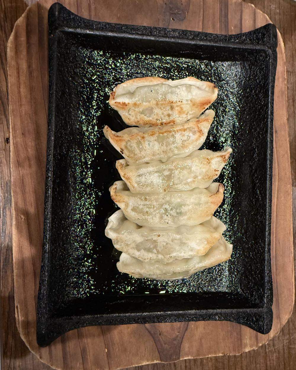 Pan-fried gyoza