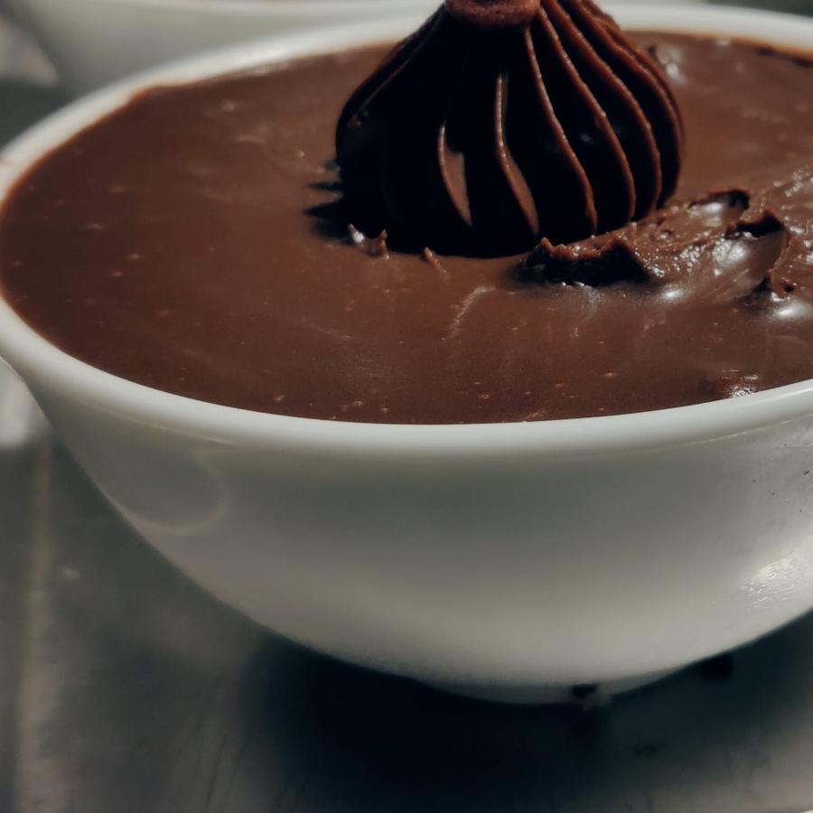 Mousse au chocolat at Maison Corbel