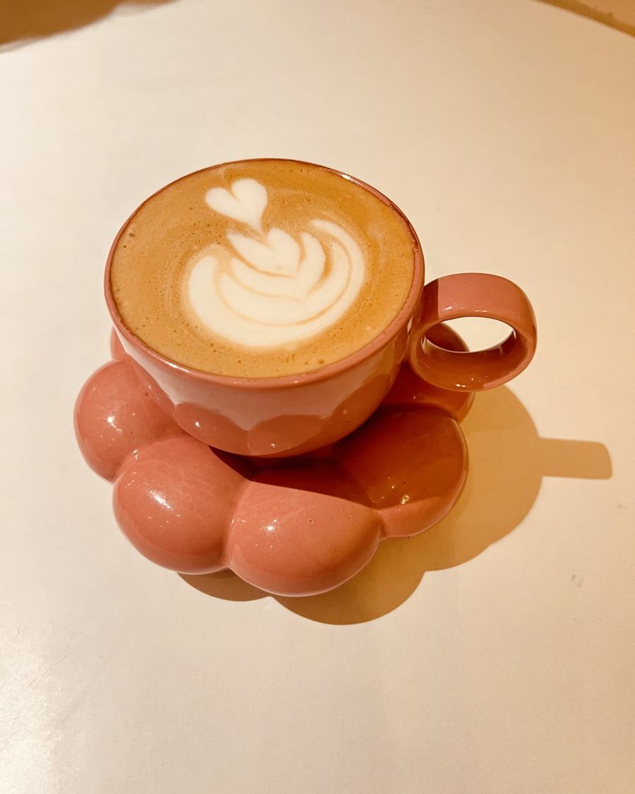 Rose latte