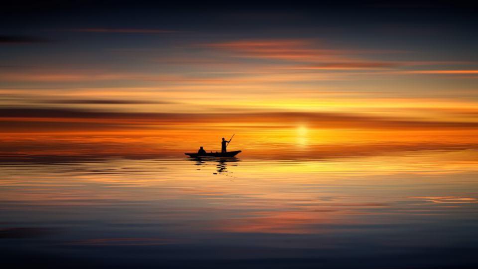 The day boats go out